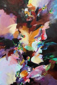 schilderij painting alma dutch artist coen van ham eindhoven explosion