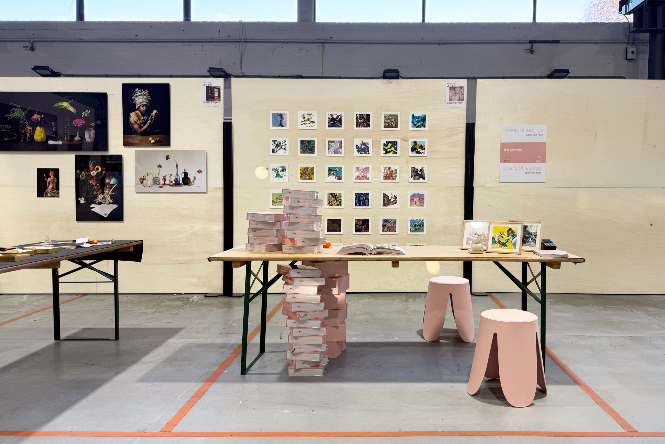 boek poetry of feelings coen van ham kalender book kunstbeurs