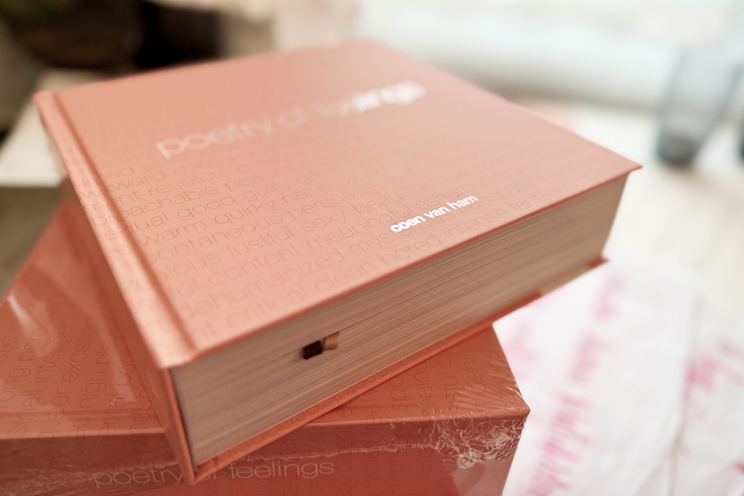 boek poetry of feelings coen van ham kalender book kunst